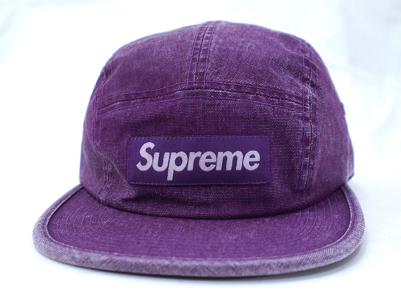 Supreme 'Washed Canvas Camp Cap'キャンプキャップ キャンバス