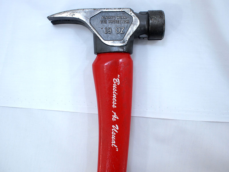 Supreme 'Hardcore Hammer'ハンマー ハードコア 赤 レッド 工具