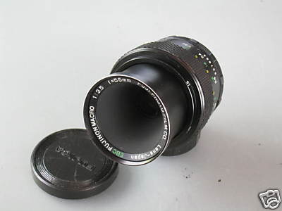 A RARE LENS ! Fujinon EBC MACRO 55mm f3.5