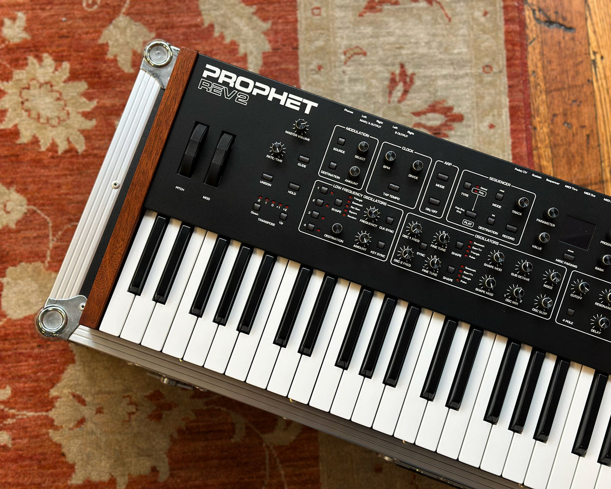 Dave Smith Instruments Prophet REV2 8 Voice w/ Flight Case – Found