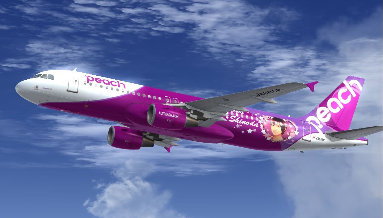 Peach Aviation JA805P Mariko Jet - Airbus A320/A321 liveries