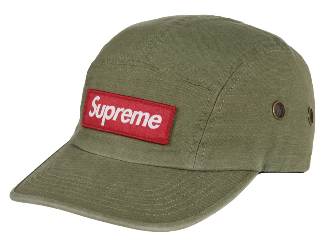Supreme Military Camp Cap - Olive FW24 - Brand New – Fresh Society