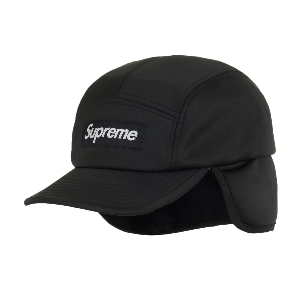 Supreme WINDSTOPPER Earflap Camp Cap - Black – Fresh Society