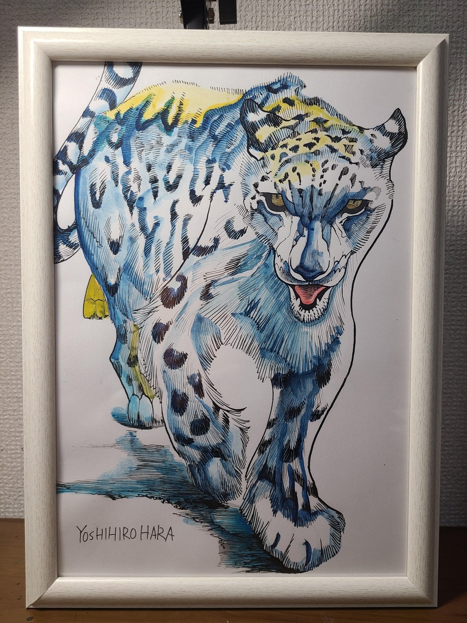 絵画の通販、購入ならFROM ARTIST/作品名：ユキヒョウ/作家名：原 義弘