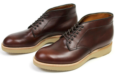 オールデン 6アイレット・チャッカブーツ クロムエクセル ダーク