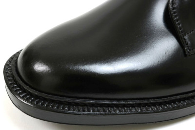 オールデン プレーントゥ コードバン ブラック （ALDEN 9901