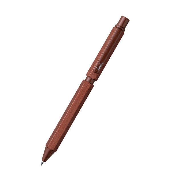 限定】ロディア《RHODIA》スクリプト マロンブラウン マルチペン 3in1