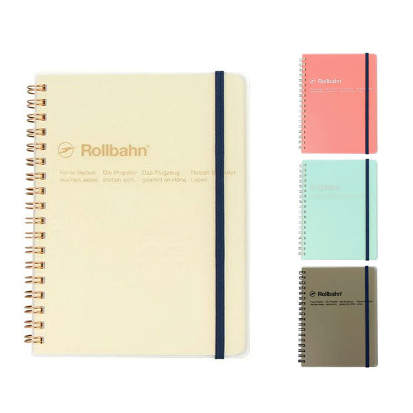 Rollbahn《ロルバーン》 ポケット付メモ クリア L [全4色] デル