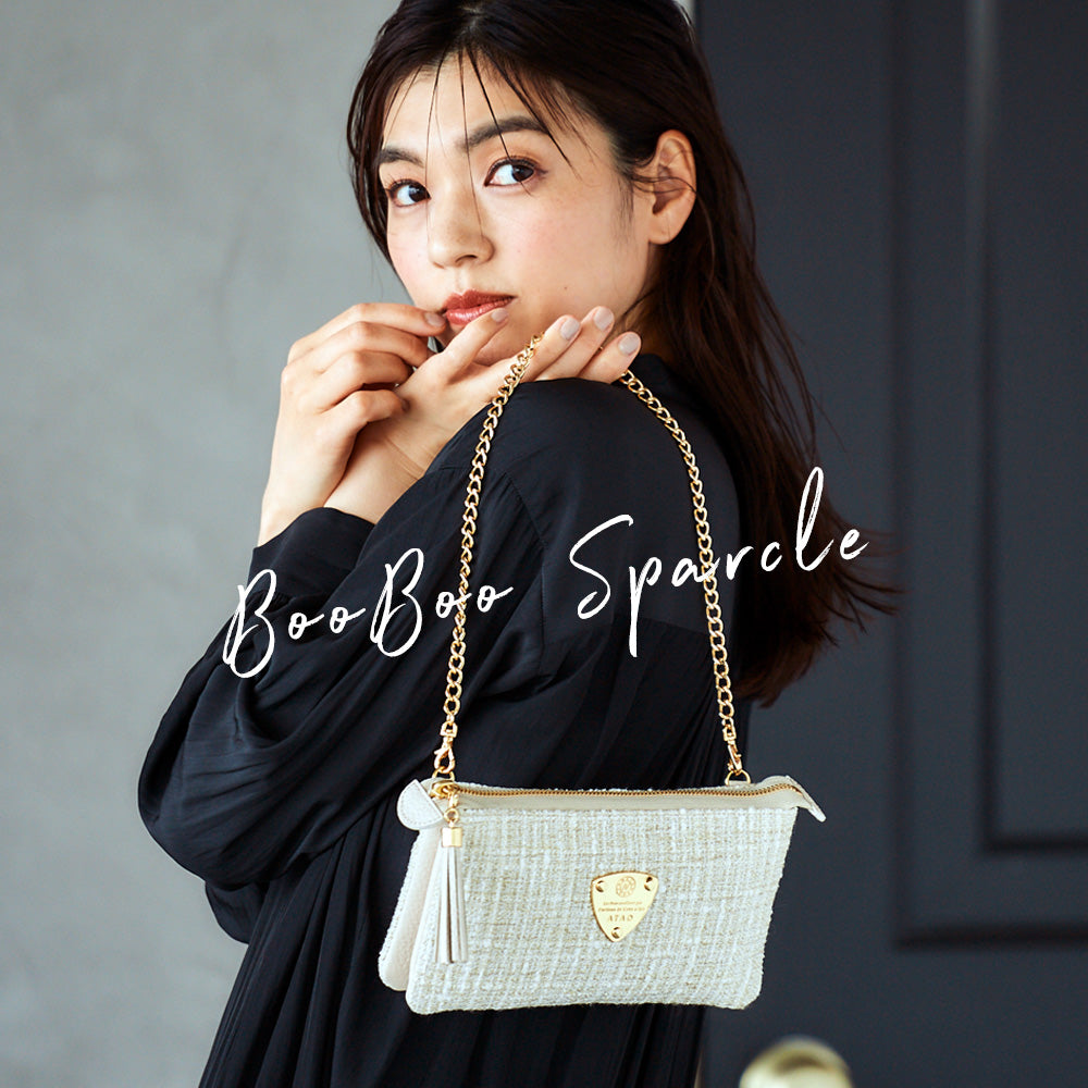 ブーブースパークル／ビアンカ／デニムもドレスにもハマるジュエリー