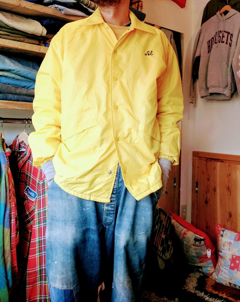 60s-70s USA Chain stitch Nylon Coach Jacket – ataco garage blog