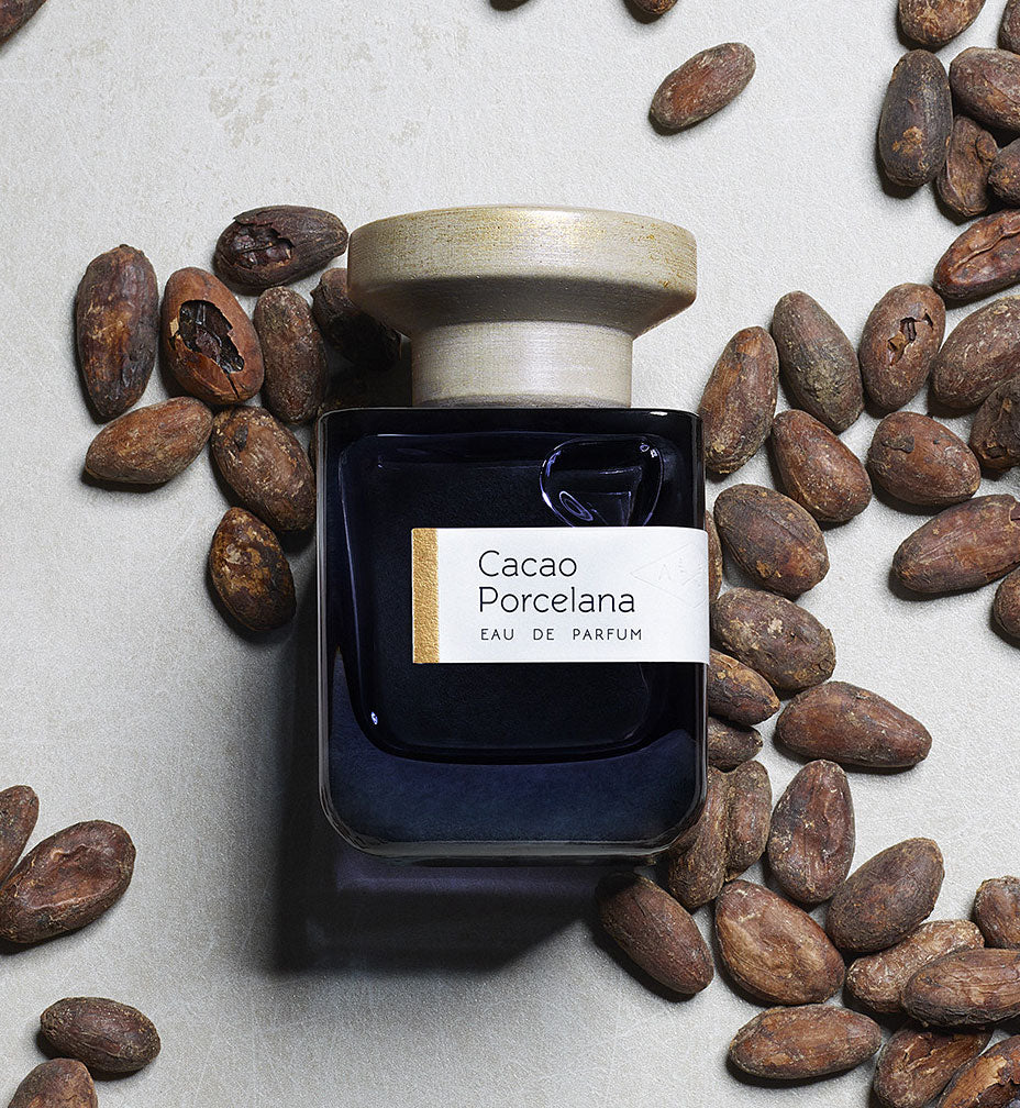 Cacao Porcelana - Sweet, Woody Unisex Perfume | Atelier Materi