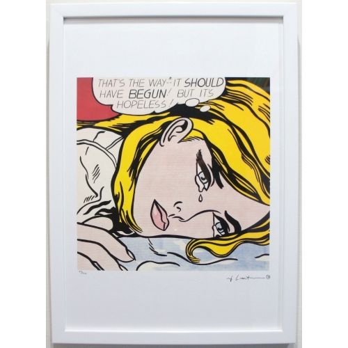 ロイ・リキテンスタイン「Hopeless」 | アトリエウチノ｜atelier uchino