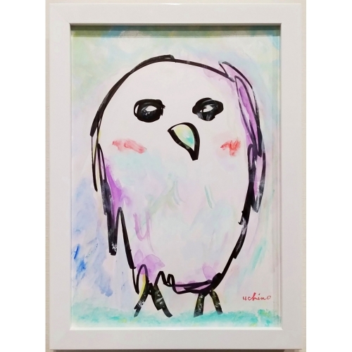 内野隆文「朝のフクロウ」 | アトリエウチノ｜atelier uchino