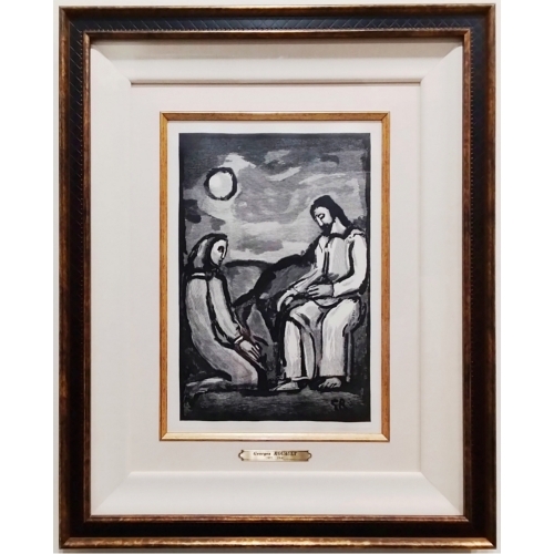 ジョルジュ・ルオー「『受難』より キリストと聖女」 | アトリエウチノ