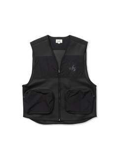 CALEE 「MULTI FUNCTION RIPSTOP MESH ZIP VEST」 メッシュジップベスト