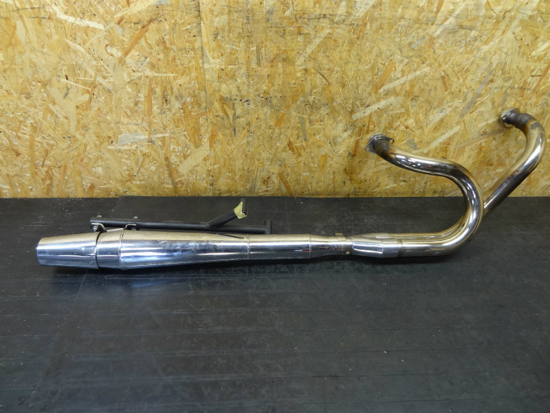 バルカン400（VN400A-002）◇社外サンダーヘッダーマフラー 2in1