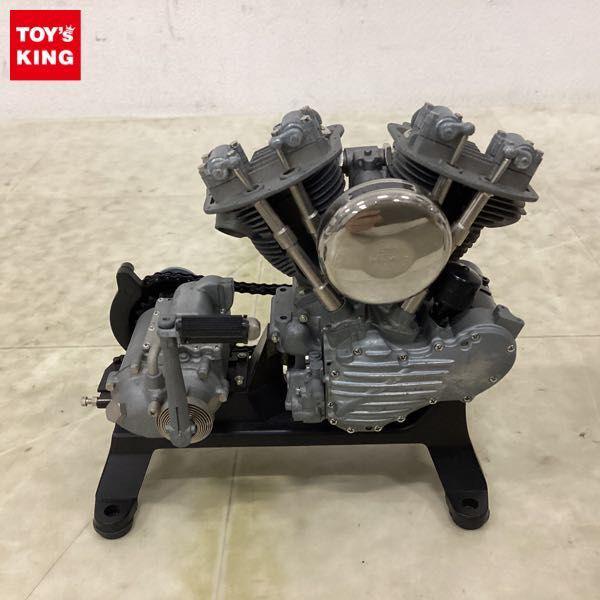 箱無 マルシン 1/6 ハーレーダビットソン パンヘッド エンジン模型