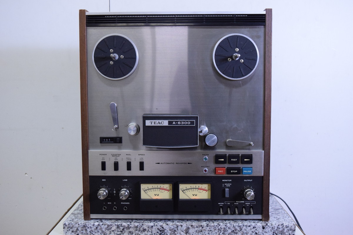 引取限定】TEAC A-6300 オープンリールデッキ ティアック オーディオ