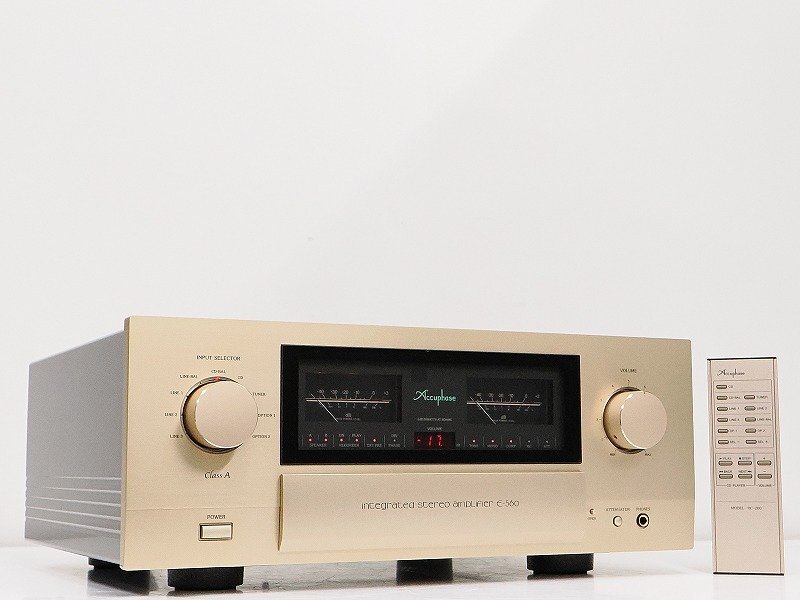 ACCUPHASE E-560 純A級 ハイエンド 元箱発送 アキュフェーズ a*o様