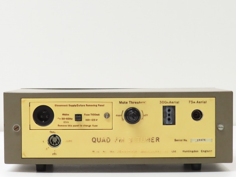 QUAD-クォード】の【FMステレオチューナー/FM3】を三重県四日市市で