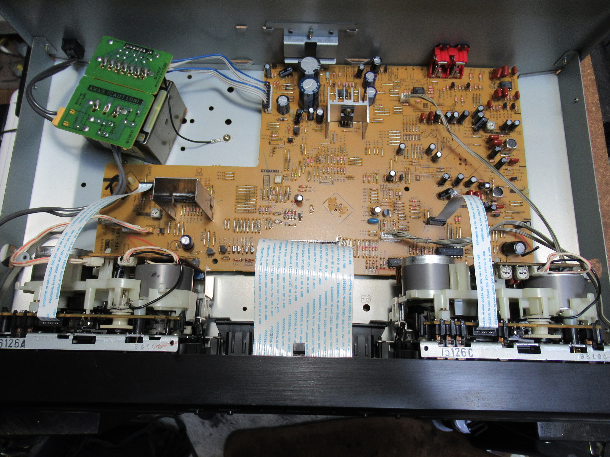 SONY TC-WE505 ギヤ割れ～修理中止 – Audiolife － Enjoy your audio