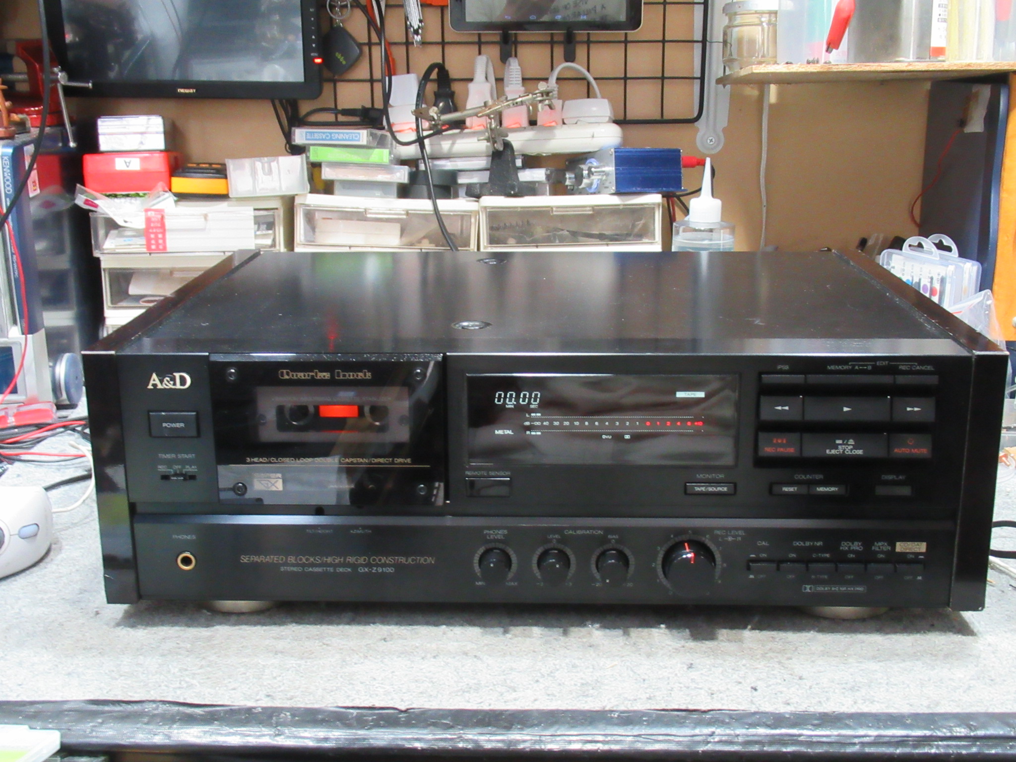 A&D GX-Z9100 フルメンテ品のメンテナンス – Audiolife － Enjoy your