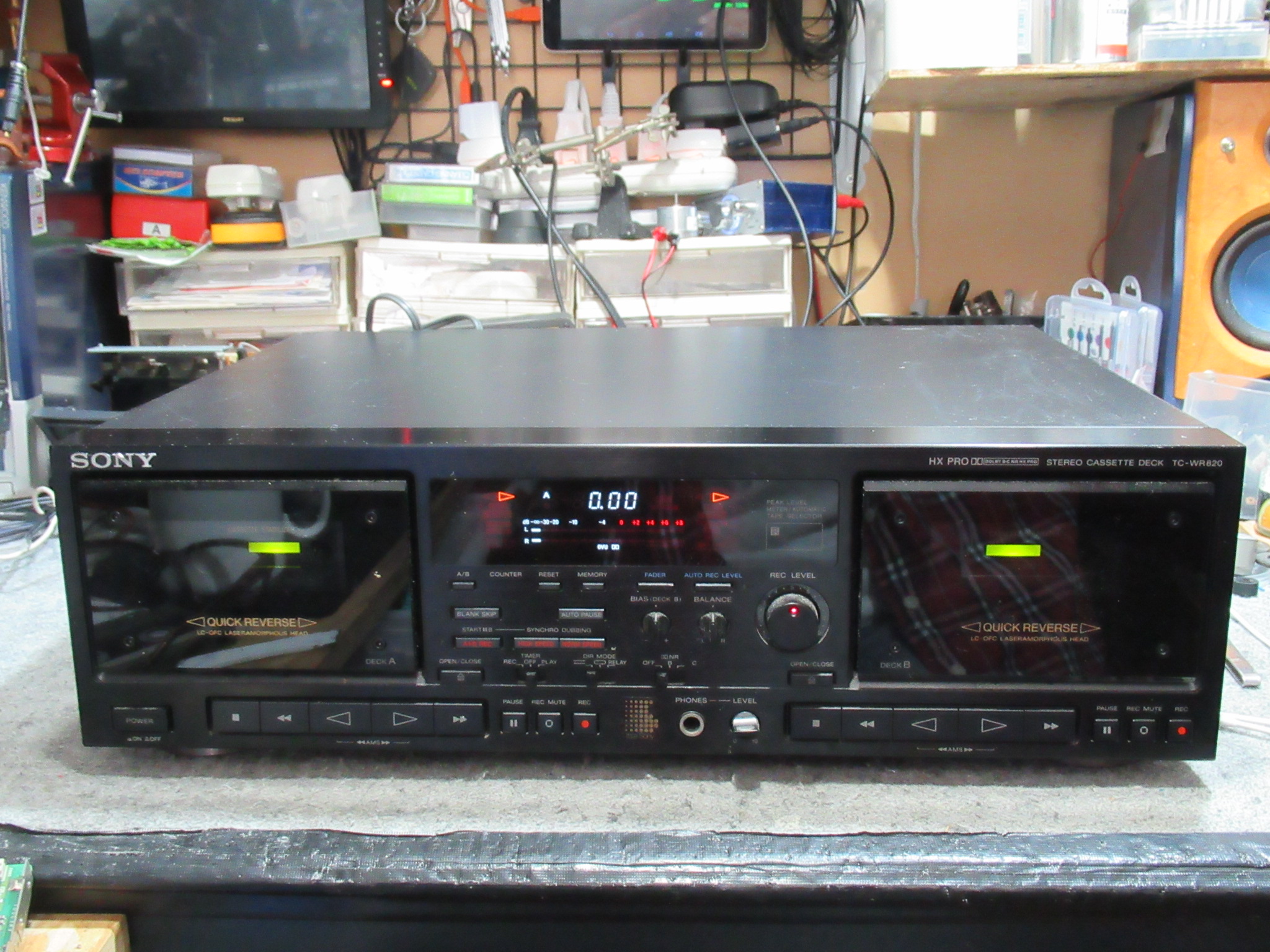 SONY TC-WR820 ベルト交換 – Audiolife － Enjoy your audio life!!