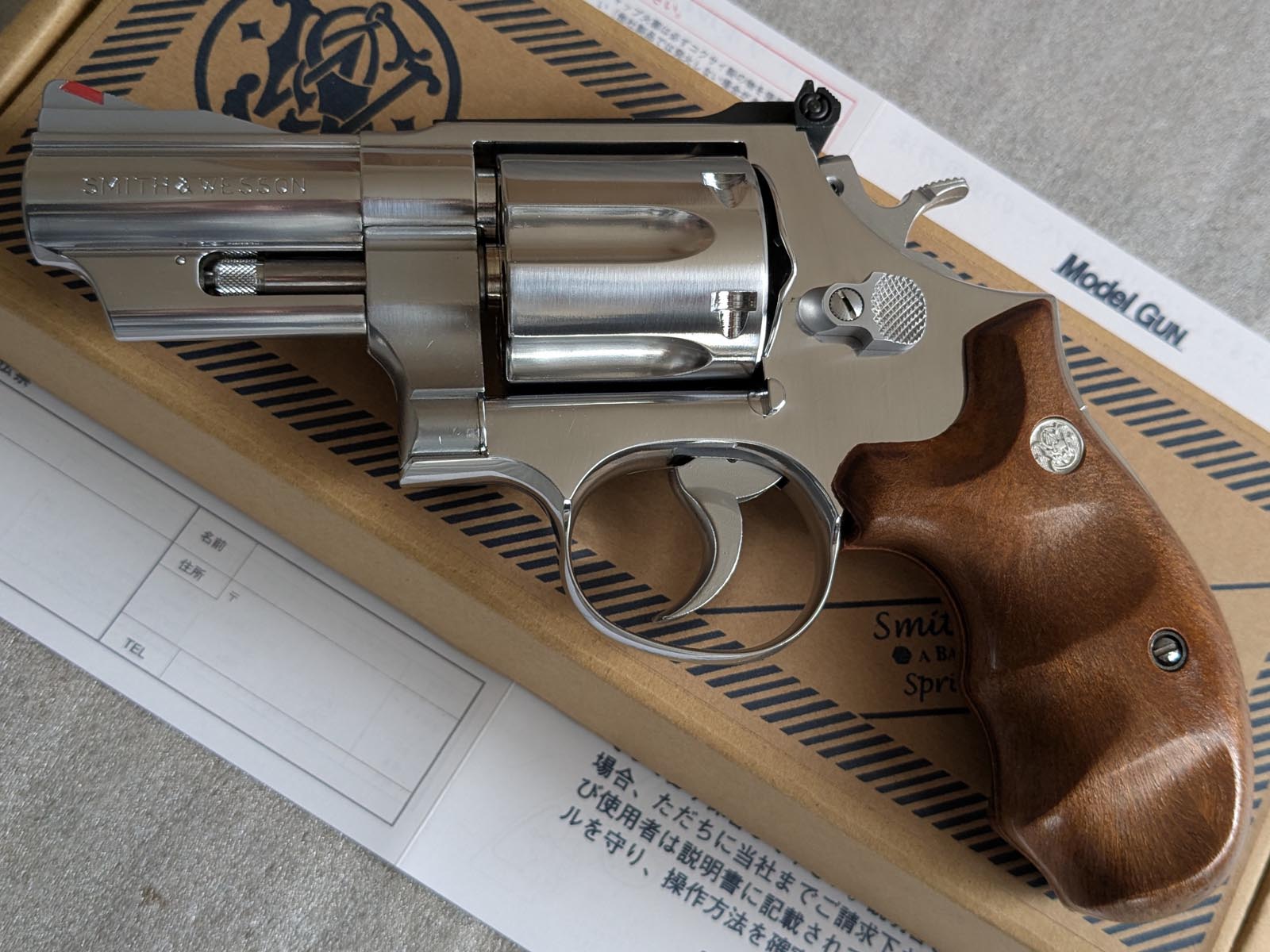 コクサイ S&W M629 44マグナム 3インチ ガスガン コクサイM629 44