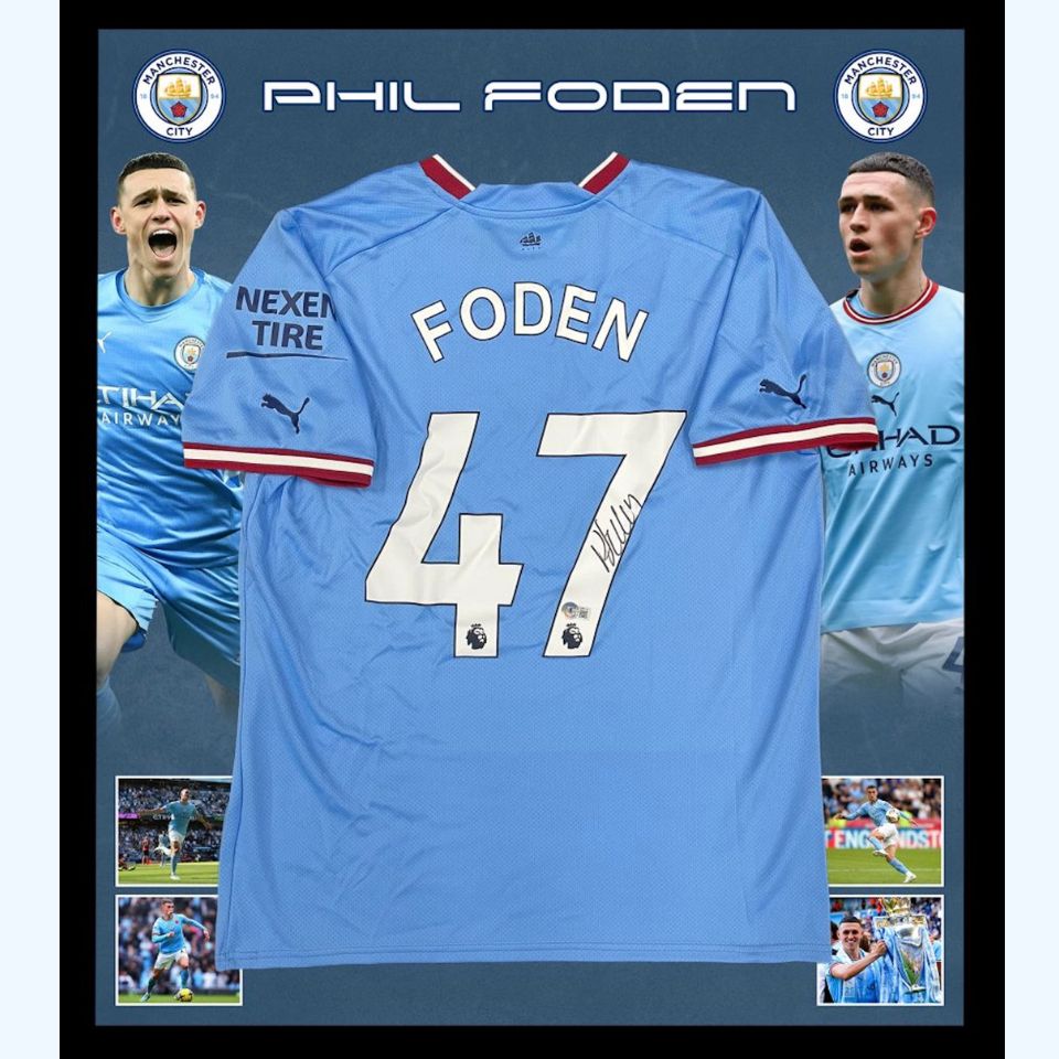 直筆サイン入り】フォーデン シティユニフォームを販売 – AuthentiCo.