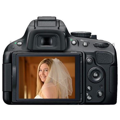 Nikon D5100 DSLR Camera with AF-S 18-55 mm VR Lens, Black