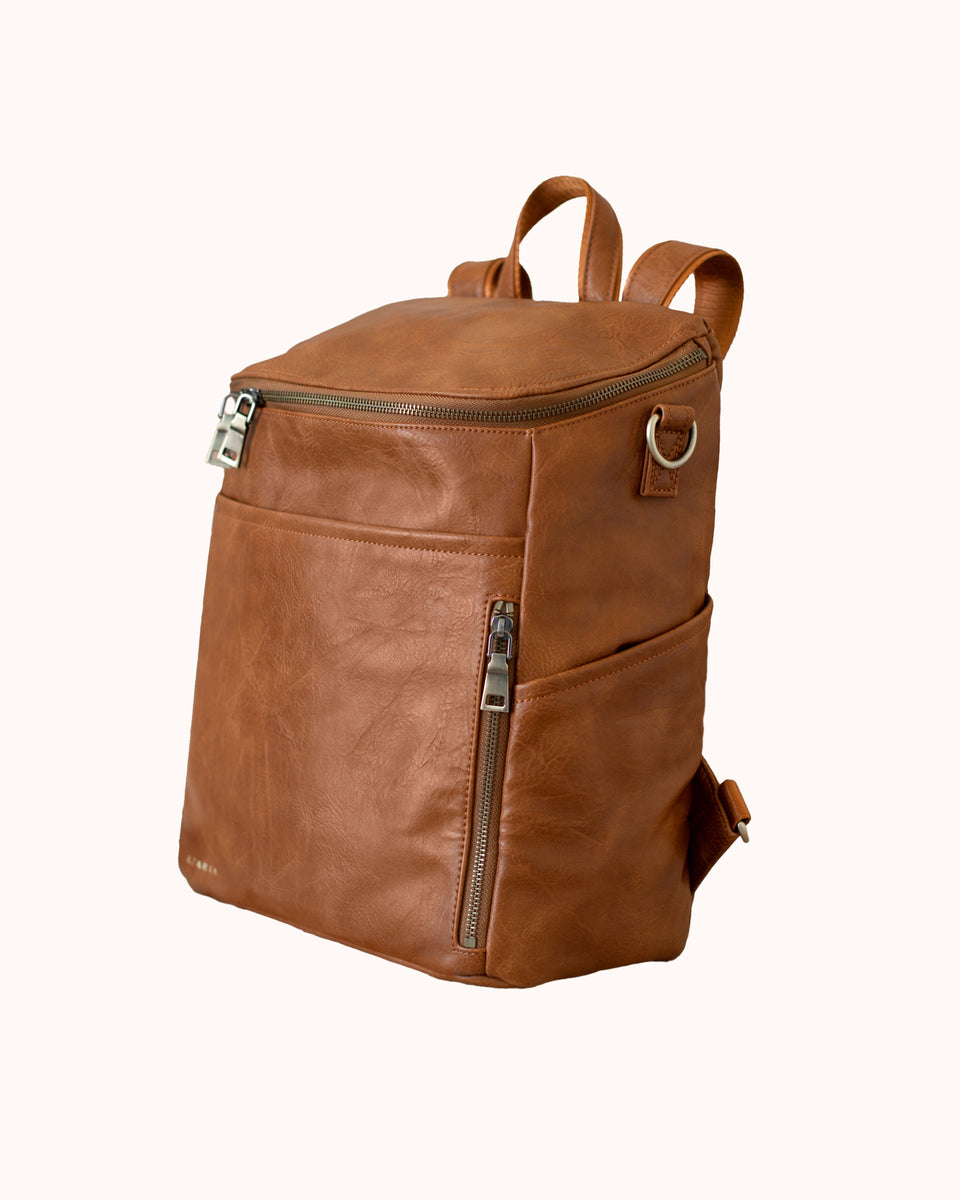 La Mère Original Vegan Leather Diaper Bag Backpack | Azaria – AZARIA