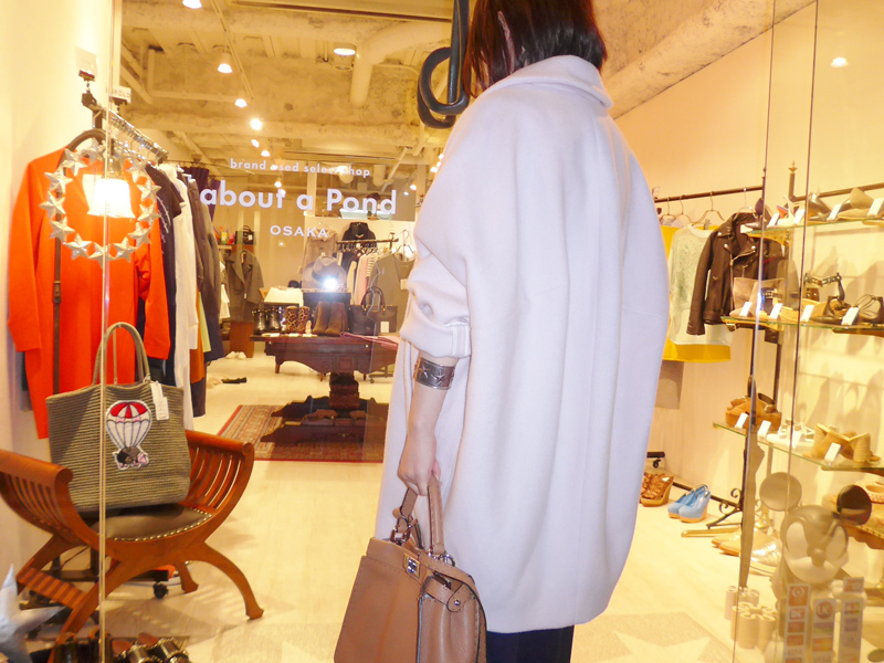 ENFOLD ショートビーバーBOXコクーンコート | ブランド古着 買取・販売