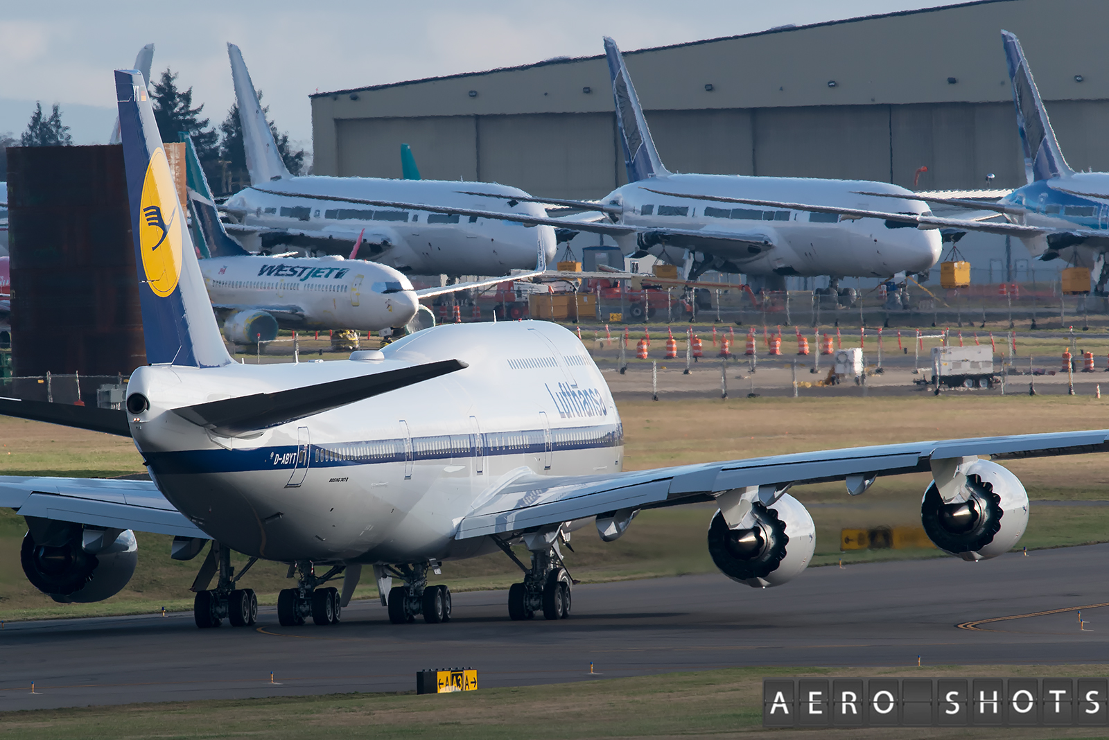 航空機・ヘリコプター Lufthansa B747-8i D-ABYT Retro 航空機