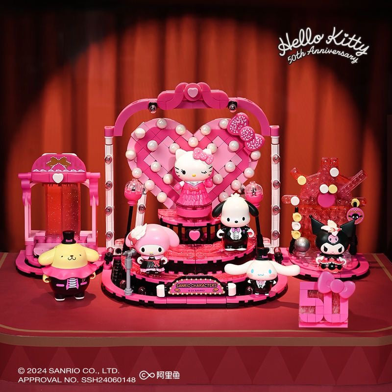 Keeppley K20850 Hello Kitty 50th Anniversary-Afobrick