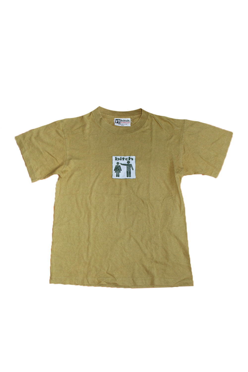 Vintage 90's BITCH Skateboards Logo T-shirt – Afterlife Boutique