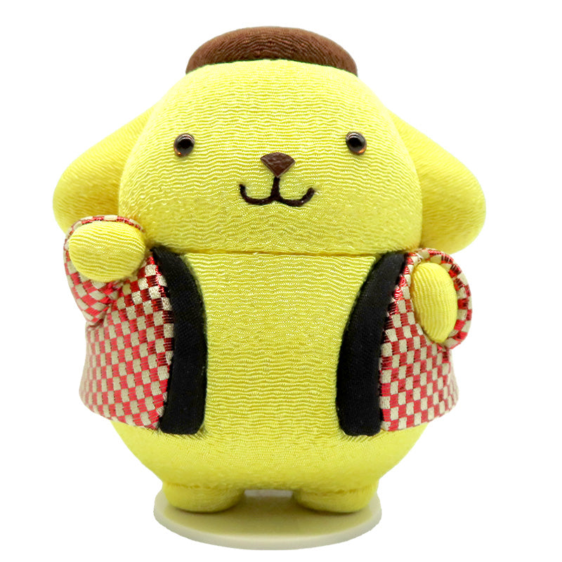木目込み人形 招き ポムポムプリン（赤）