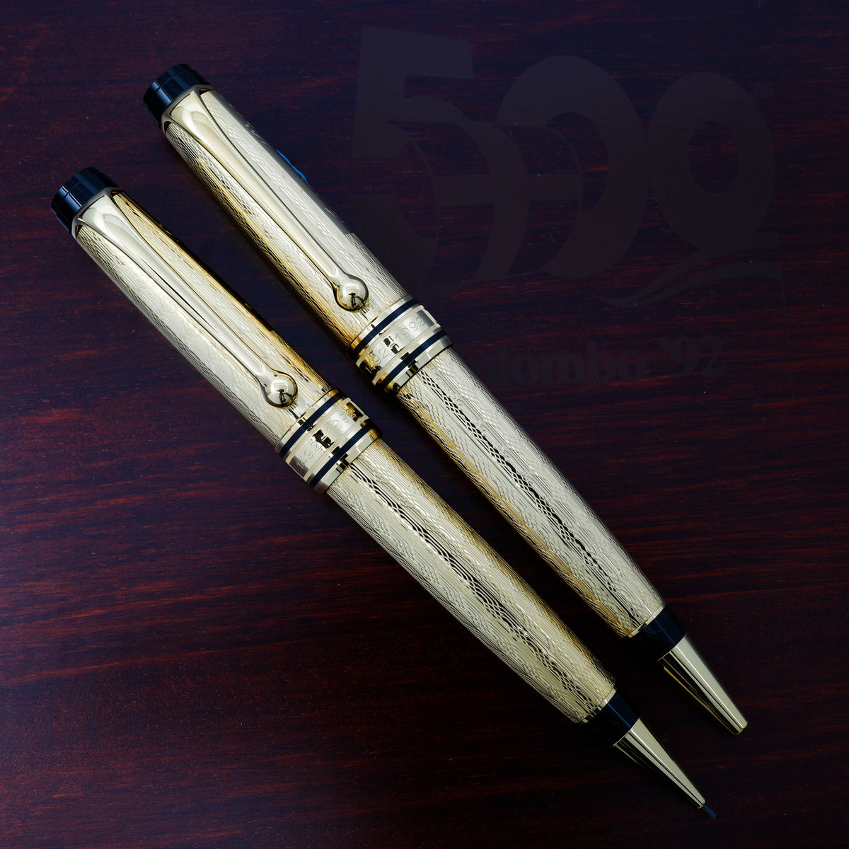 Aurora Columbus Limited Ballpoint & Pencil Set | Airline