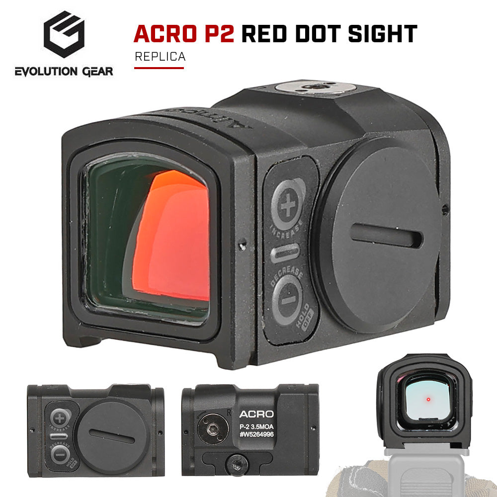 Evolution Gear 製 】ACRO P-2 ドットサイト レプリカ 高光量