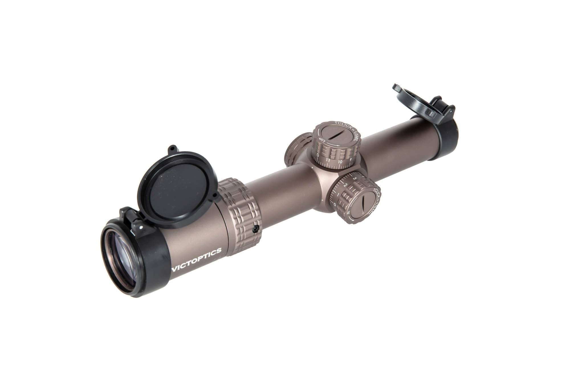 Rifle scope VictOptics S6 1-6x24 - Burnt Brown