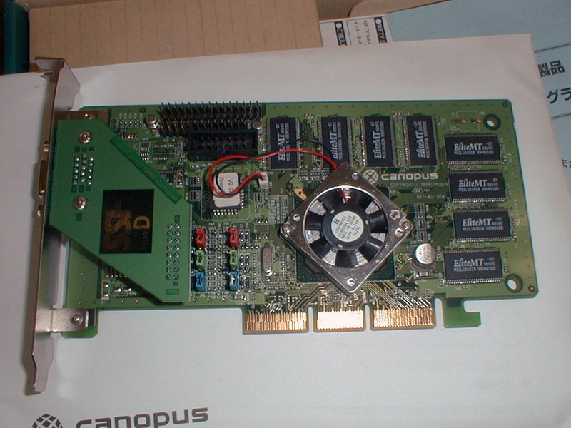 カノープスの「SPECTRA 5400 PE」がヒット、“GeForce以前”のNVIDIA