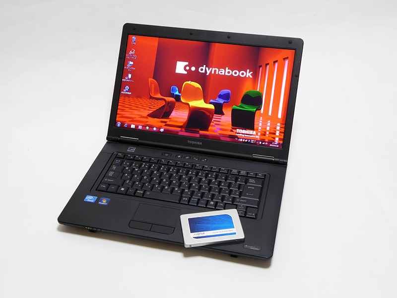 Windows 7の格安ノートをまだ使う！SSDで快適化するCore 2世代の