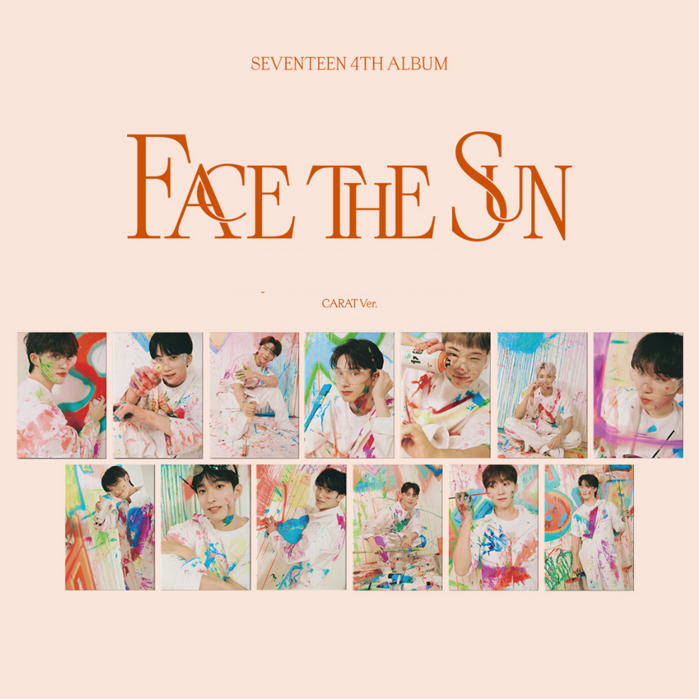 SEVENTEEN – 4th Album [Face the Sun] (CARAT ver.) – Akira.ca
