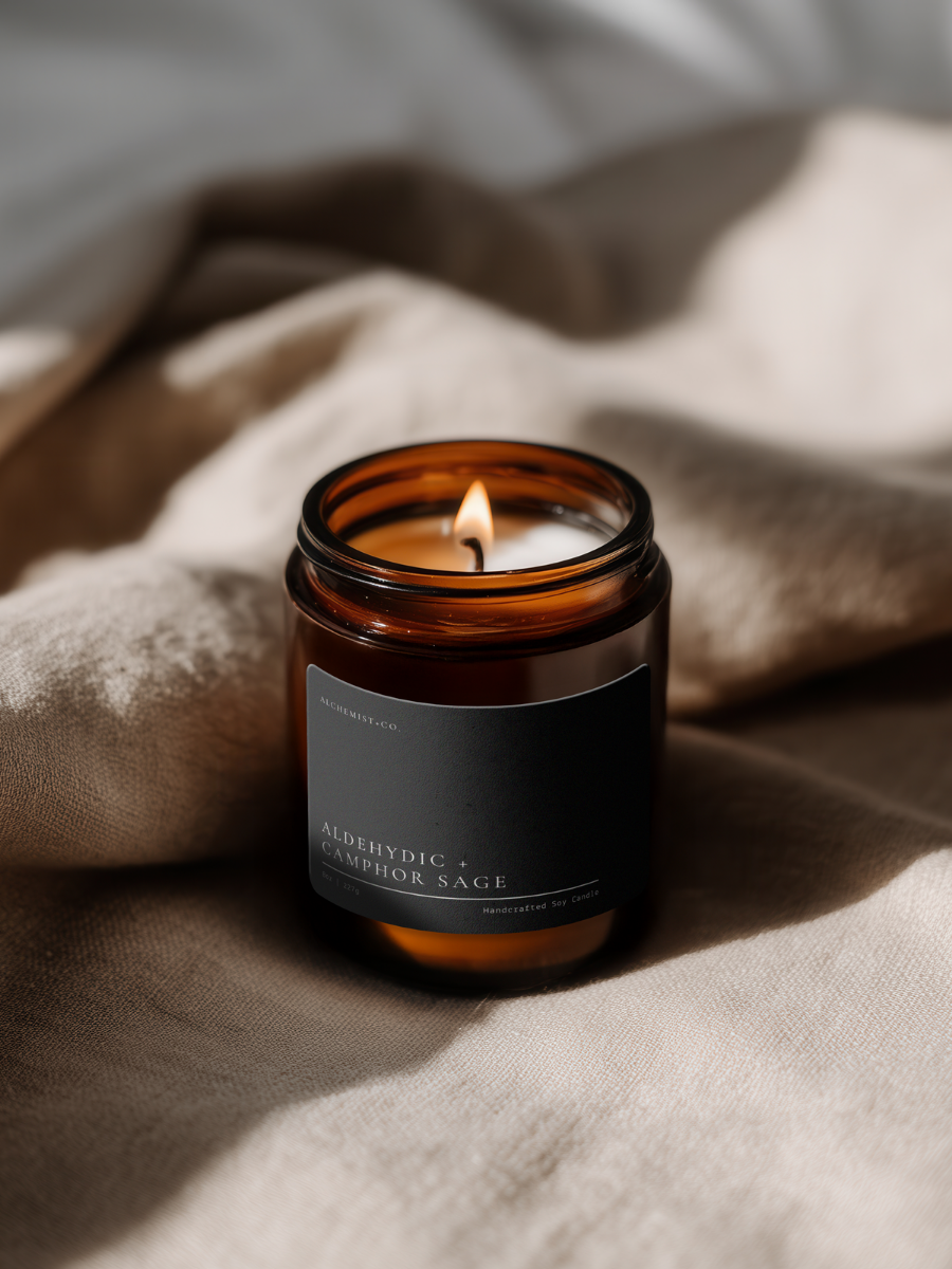 Aldehydic + Camphor Sage｜フレグランスキャンドル｜Alchemist + Co