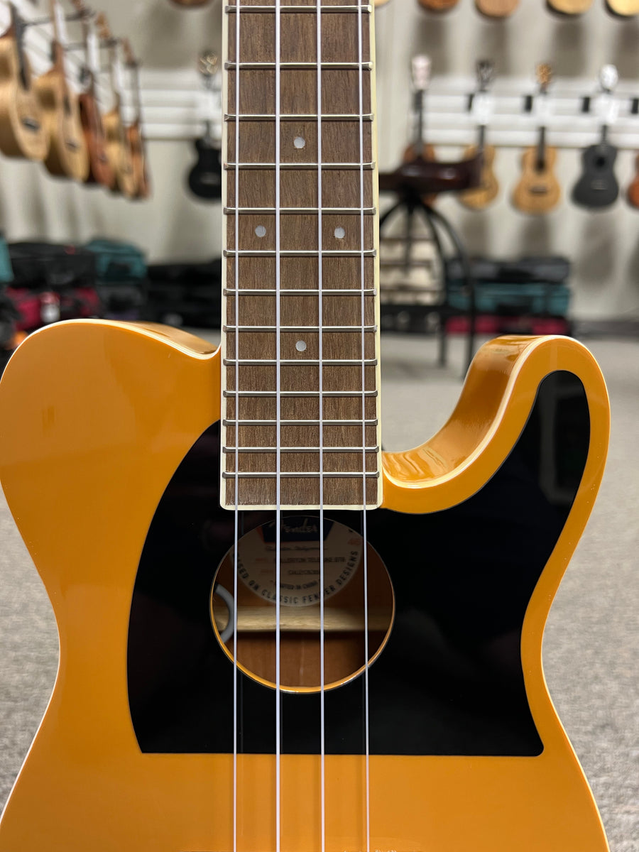 Fender Telecaster Electric Concert Ukulele - Fullerton Series Tele