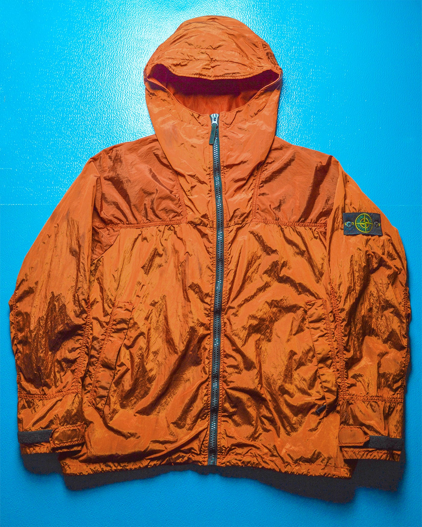 Stone Island 2016 Orange Nylon Metal Watro Jacket (~XXL~) – shop