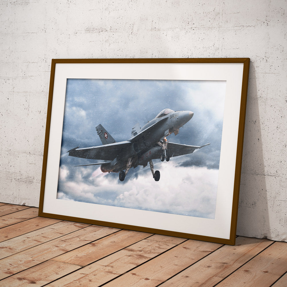 Boeing F/A-18 Hornet Poster – Alpha Check Designs
