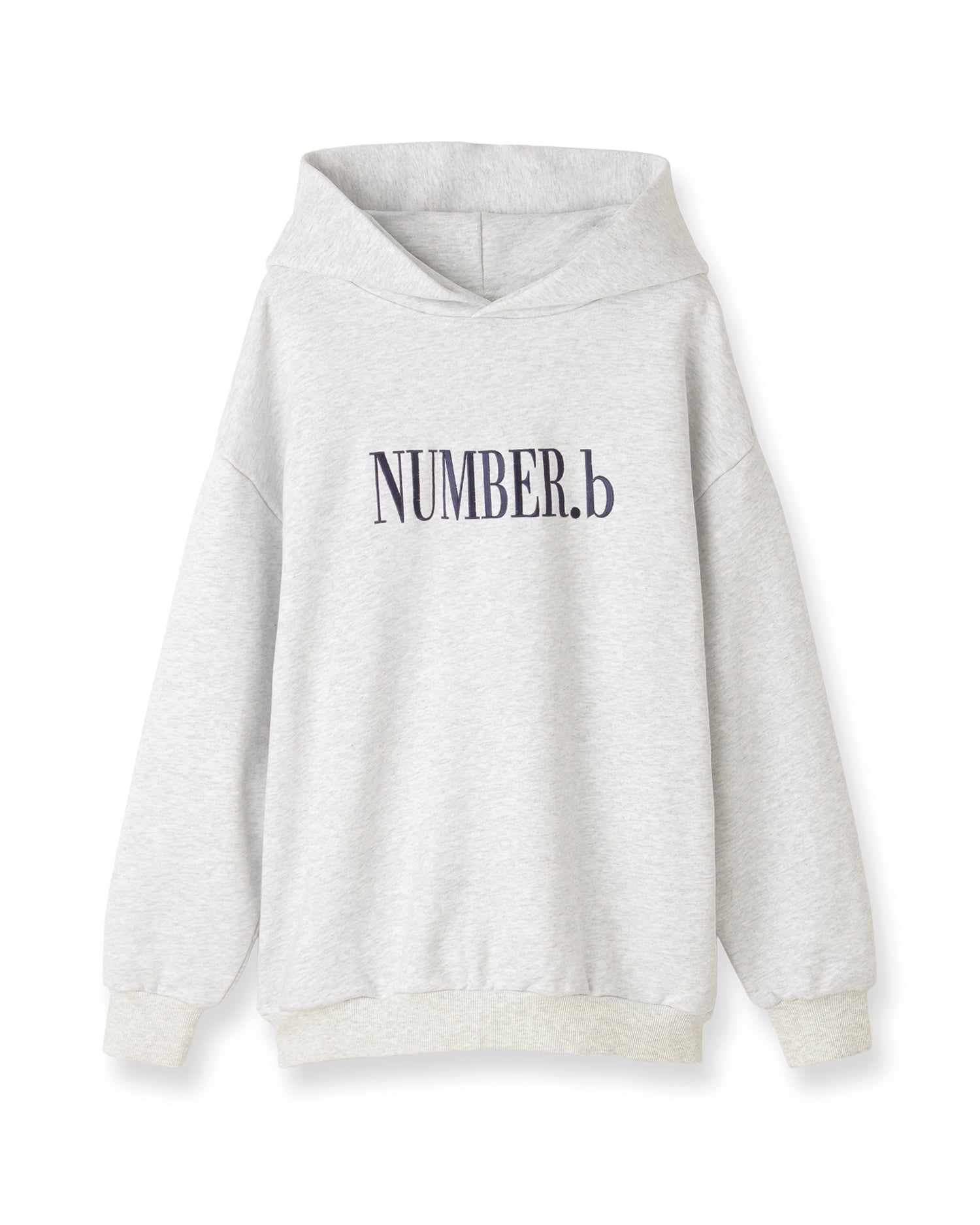 NUMBER.b ロゴパーカ（刺繍）＜ライトグレー＞ – AMARC LIFE STORE