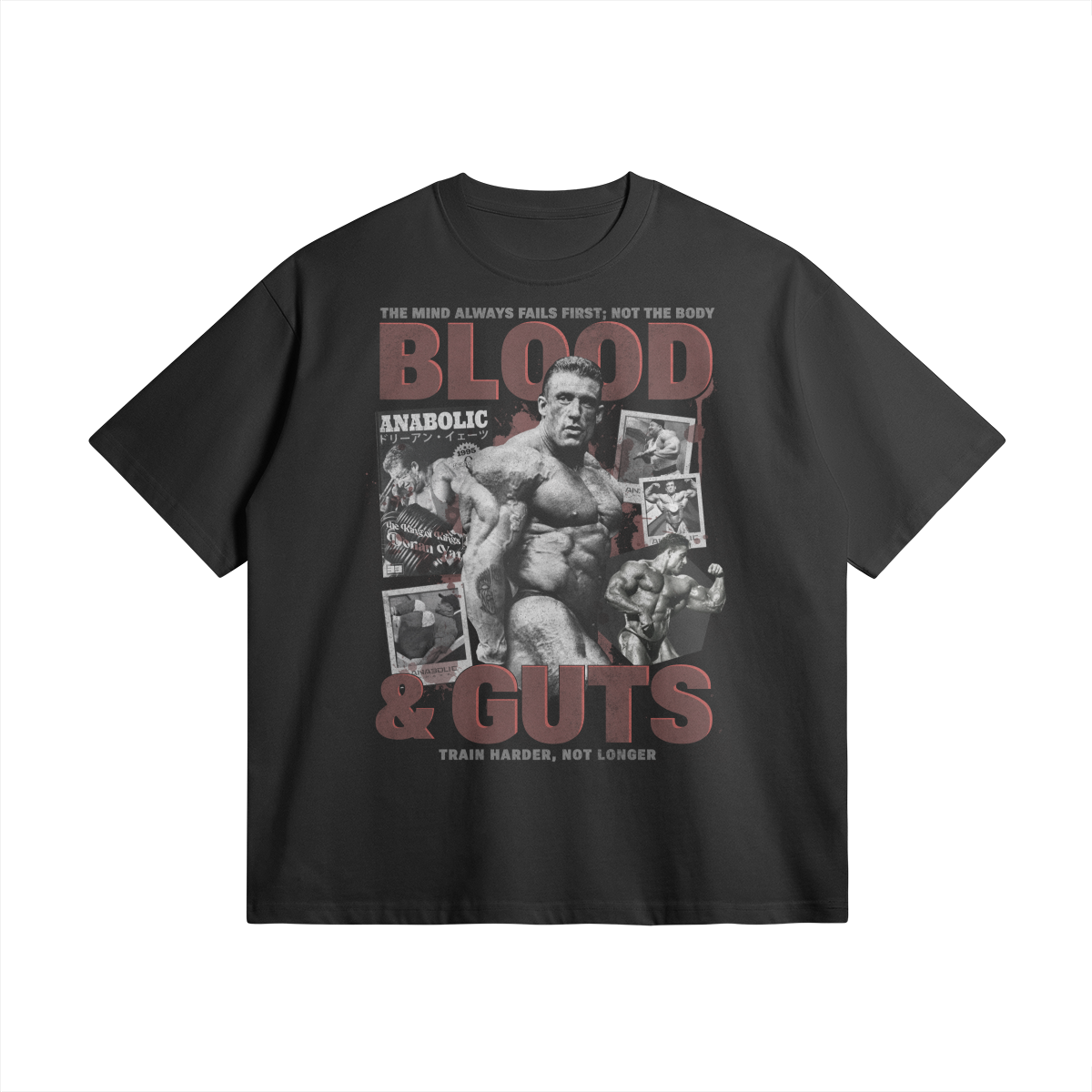 Anabolic Apparel - Blood & Guts | Oversized Heavyweight T-shirt