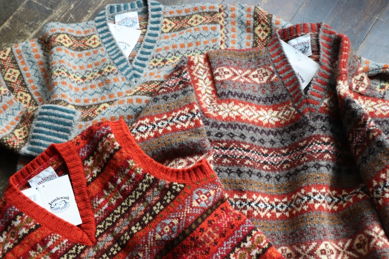JAMISON'S FAIR ISLE SWEATER | ANATOMICA SAPPORO アナトミカ札幌