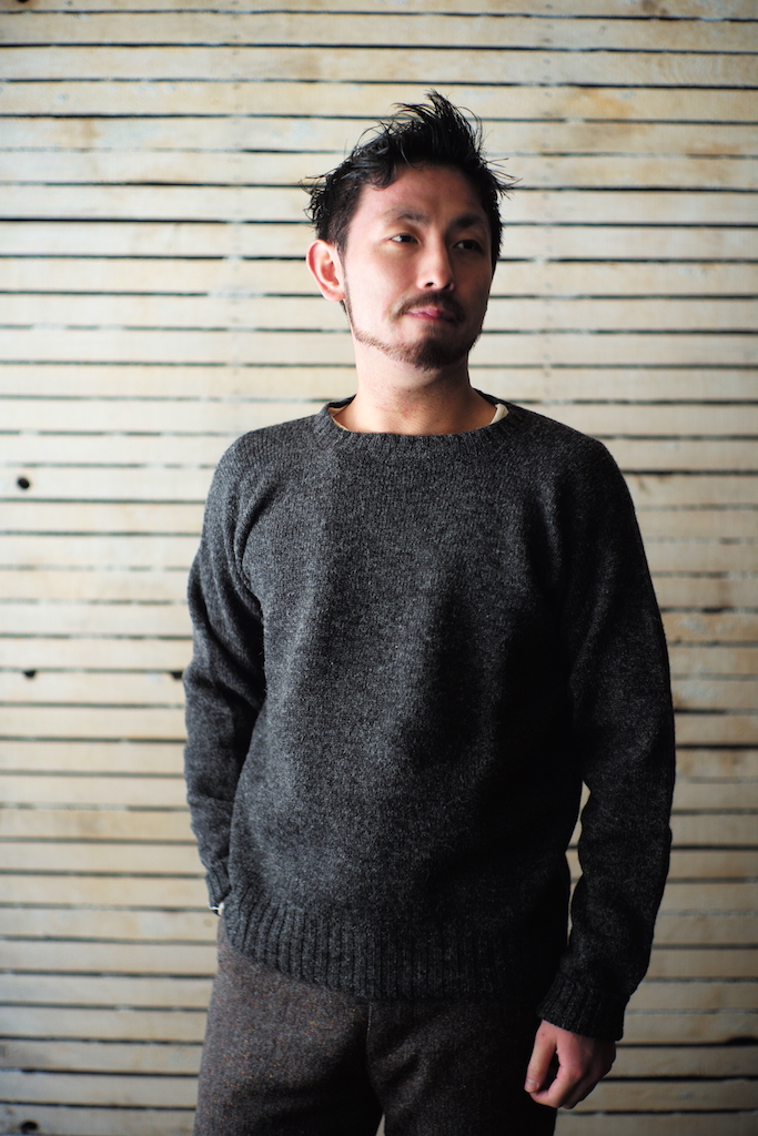 REAL SHETLAND SWEATER 2PLY. | ANATOMICA SAPPORO アナトミカ札幌